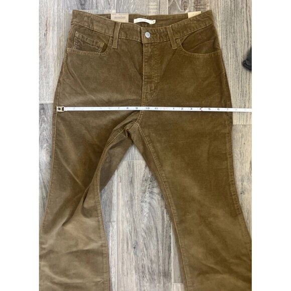 Levi's 726 Flare Corduroy Jeans Pants Various Sizes Women's Brown High Rise - Picture 10 of 10